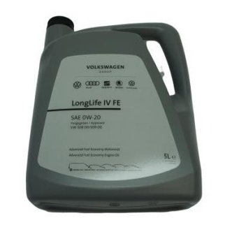 Масло моторное LongLifeIV FE 0W20 5л VW-508.00/509.00 фото