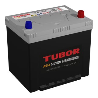 Аккумуляторная батарея TUBOR ASIA SILVER 6СТ 70 обр. 230х175х221 600A D23L фото
