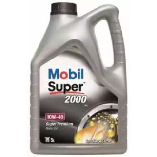 Масло моторное MOBIL SUPER 2000Х1 10W40 5л п/синт. фото