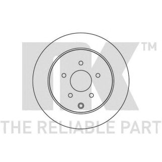 Диск тормозной задний NK 202271 фото