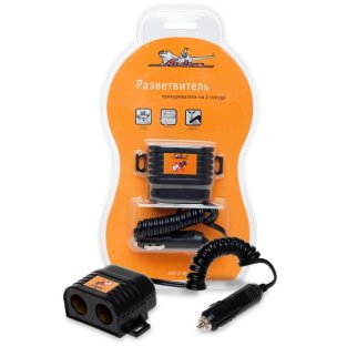 Разветвитель прикуривателя AirLine ASP-2-05 фото