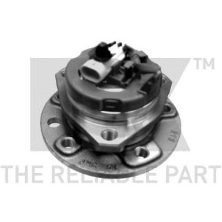 Ступица переднего колеса в сборе с подшипником, c ABS, 5 болтов / OPEL Astra-G,Zafira-A фото