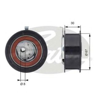 Ролик ГРМ GATES T43069 фото