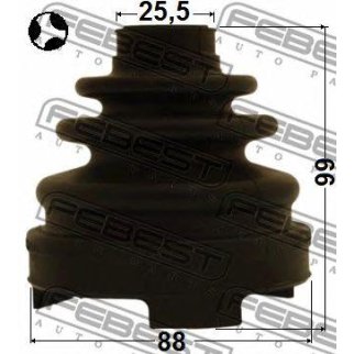 0115ACV40T_пыльник ШРУСа внутренний к-кт! Lexus ES350 12> фото