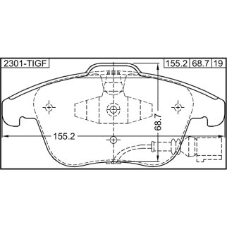 Колодки тормозные передние фото 2