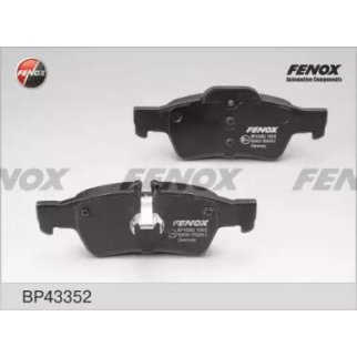 Колодки тормозные задние дисковые к-кт Fenox BP43352 фото