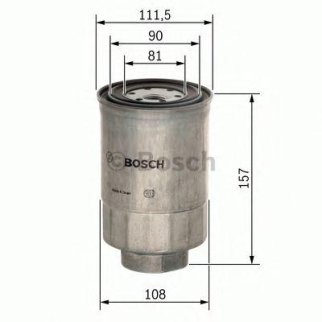 Фильтр сепаратора BOSCH F 026 402 025 фото