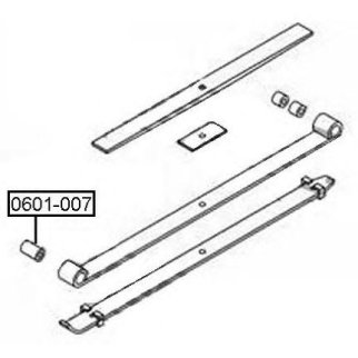 Сайлентблок ASVA 0601-007 фото