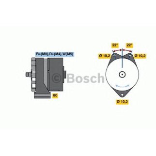 Генератор BOSCH 0 120 469 891 фото