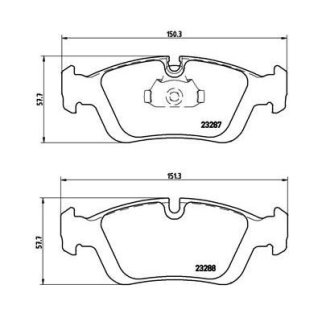 Колодки тормозные передние к-кт TRIALLI PF 4176 фото 3