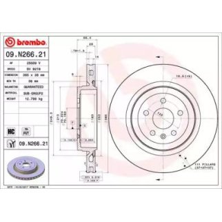 ( 09.N266.21 ) Тормозной диск фото