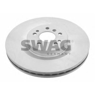 Диск тормозной передний вентилируемый SWAG 10 92 4745 фото
