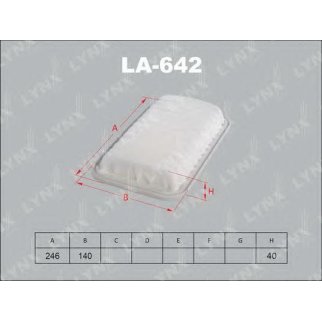 Фильтр воздушный LYNXauto LA642 фото