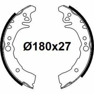 Колодки тормозные к-кт TRIALLI GF 4573 фото 3