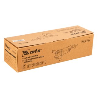 Машина шлифовальная угловая MAG125-1200, 1200 Вт, 125 мм, 12000 об/мин// MTX фото 28