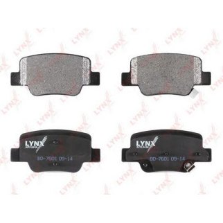 Колодки тормозные задние дисковые к-кт LYNXauto BD-7601 фото