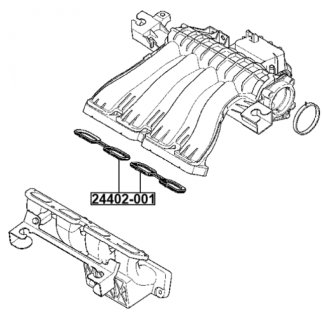 Прокладка впускного коллектора FEBEST 24402-001 фото 2