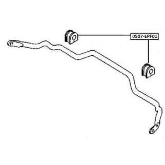 ВТУЛКА ПЕРЕДНЕГО СТАБИЛИЗАТОРА D20 фото