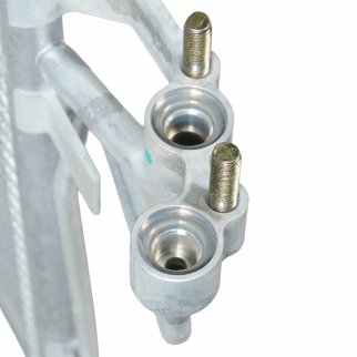 Радиатор кондиционера (конденсер) LUZAR LRACFDFs 03348 фото 3