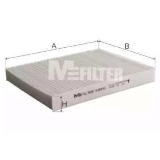 K9001_фильтр салона! Fiat Punto/Doblo all 99> фото