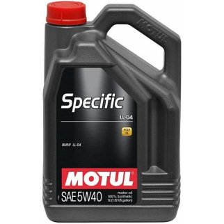 Масло моторное SPECIFIC BMW LL-04 5W40 синт.5л MOTUL фото