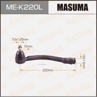 Наконечник рулевой тяги Masuma фото