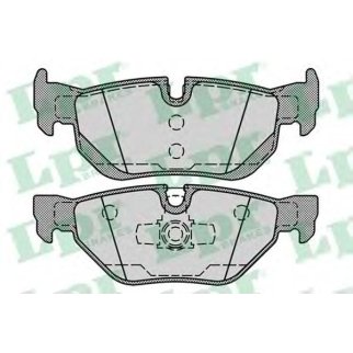 Колодки тормозные задние дисковые к-кт Lpr 05P1252 фото