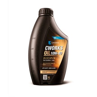 Масло моторное CWORKS OIL 10W-40 полусинтетическое 1л. фото