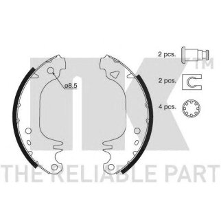 Колодки тормозные NK 2799407 фото
