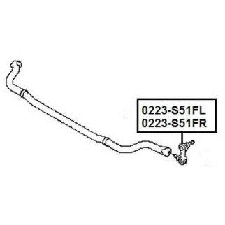 ТЯГА СТАБИЛИЗАТОРА ПЕРЕДНЯЯ ЛЕВАЯ фото