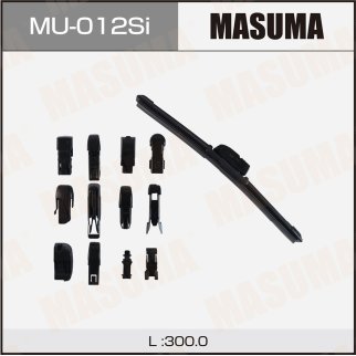Щетка стеклоочистителя 300 мм бескаркасная 1 шт MASUMA Beam Wiper Blade MU-012Si фото