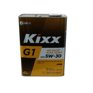 Масло моторное KIXX G1 A3/B4 5W30 синт. 4л фото