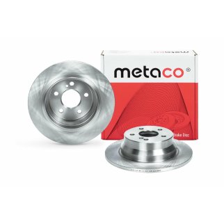 Диск тормозной задний metaco 3060-078 фото 3