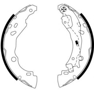 Колодки барабанные к-кт TEXTAR 91061600 фото