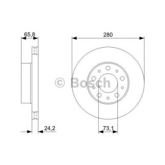 Диск тормозной (компл. 2 шт.) фото