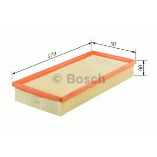 Фильтр воздушный FIAT Grande Punto (05-) (1.2/1.4) BOSCH фото