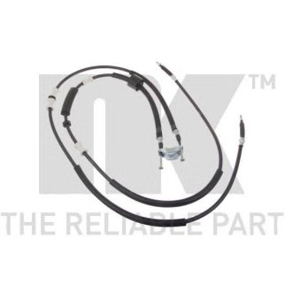 Трос стояночного тормоза задний левый, правый / OPEL Meriva-A (дисковые тормоза) 05/03~08/03 фото