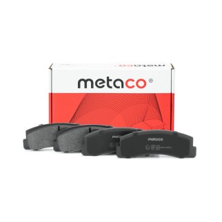 Колодки тормозные передние к-кт metaco 3000-412 фото