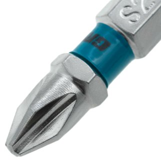 Набор бит РН2х25, сталь S2, 10шт GROSS фото 4