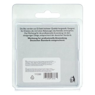 Набор бит РН2х25, сталь S2, 10шт GROSS фото 6