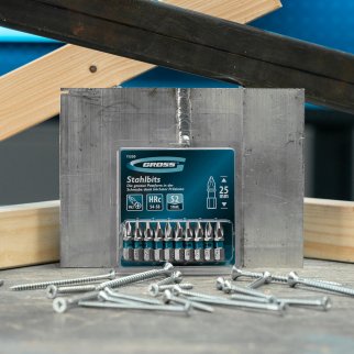 Набор бит РН2х25, сталь S2, 10шт GROSS фото 7