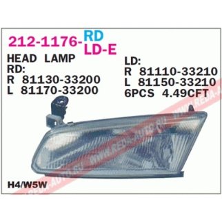 Фара главного света правая фото