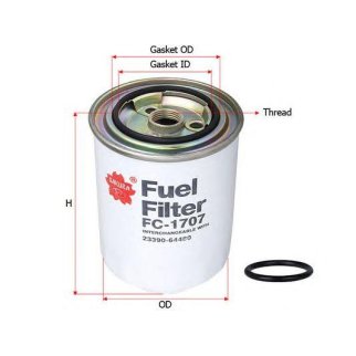 Фильтр топливный SAKURA FC1707 фото