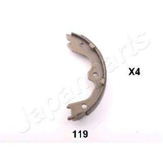 Колодки ручного тормоза к-кт Japanparts GF-119AF фото