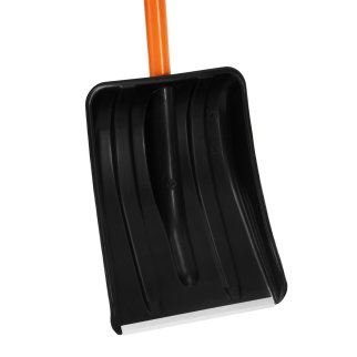 Лопата снеговая пластиковая 275х365х790мм стальной черенок STELS фото 4