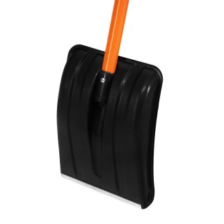 Лопата снеговая пластиковая 275х365х790мм стальной черенок STELS фото 5