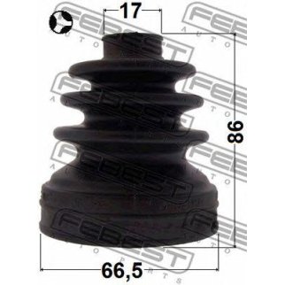 Пыльник ШРУСа внутр. пер FEBEST 0515-DY3WT фото