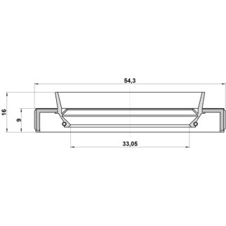 Сальник привода FEBEST 95HBY-35540916R фото 2