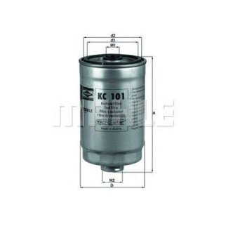 Фильтр топливный KNECHT KC 101 фото 2