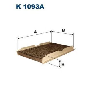 Фильтр салона FILTRON K 1093A фото